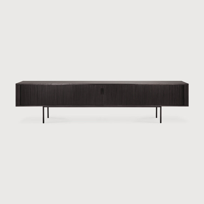 Roller Max Solid Wood TV Stand