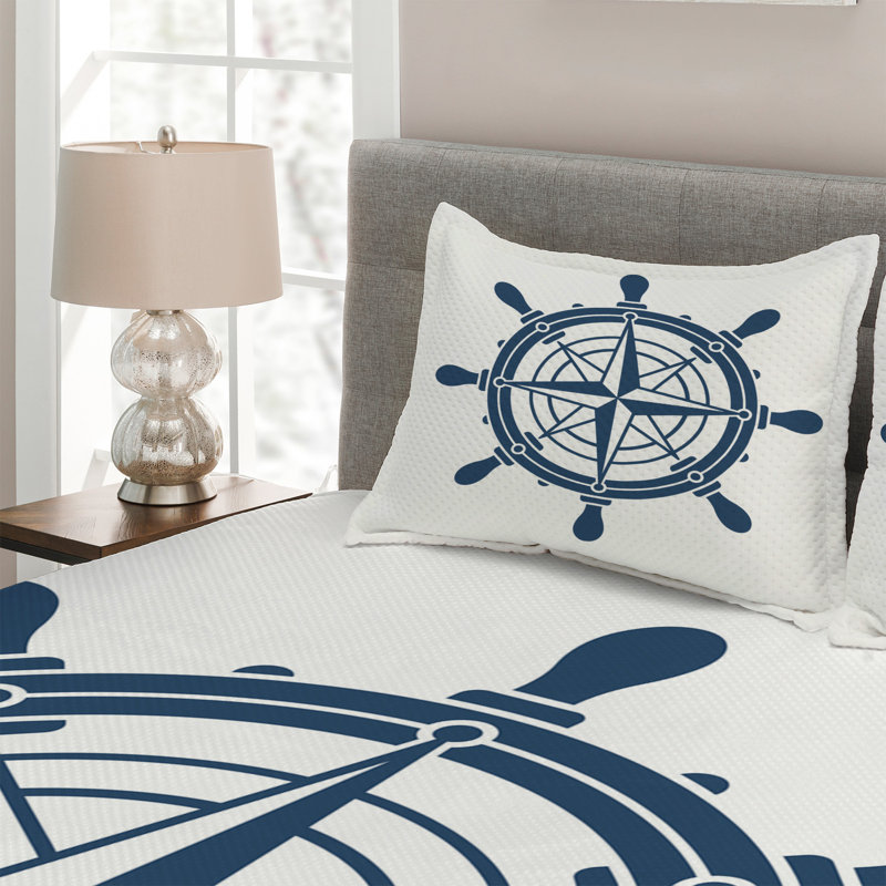 Coastal Polyester Coverlet