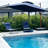 Shiner Outdoor Lounge Chair Set Aluminum Patio Chaise Lounger With Side Table And Pillow-769171246
