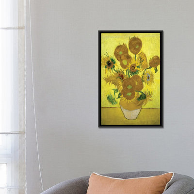 " Sunflowers (Repetition Of The Fourth Version), 1889 " by Vincent Van Gogh