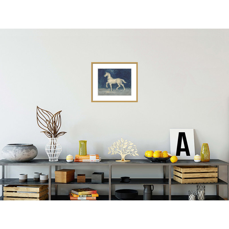 Cheval par Vincent van Gogh, H 17,75 po x l 20,69 po