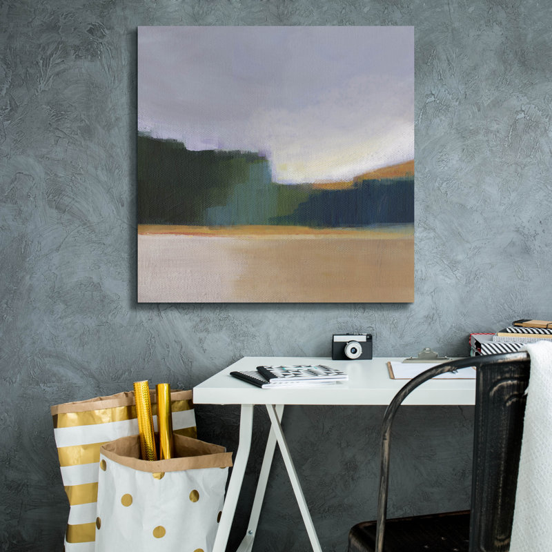  «Solitude 1» par Brittany Evans, art mural sur toile, 26 po x 26 po