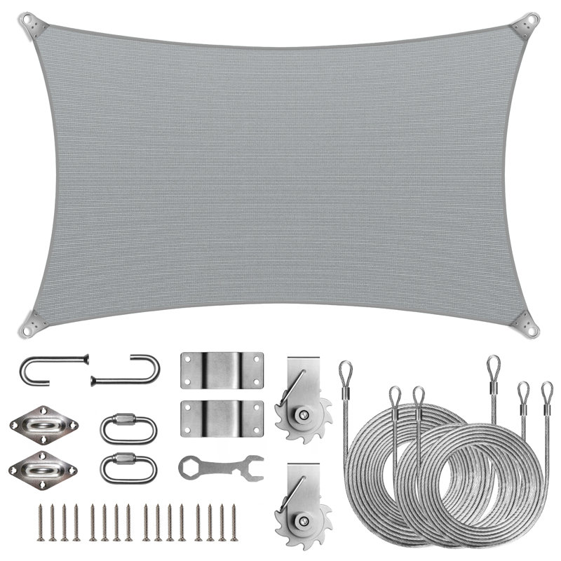Voile d'ombrage royal Royal, 264 po x 264 po, Gris