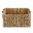 Handmade Water Hyacinth Storage Basket Set with Wood Handles (Set of 4)