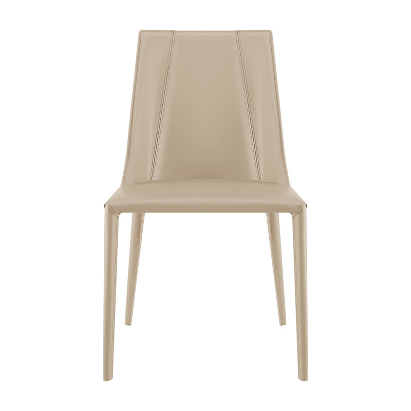 Carramar 18.3'' H Upholstered Side Chair, Taupe