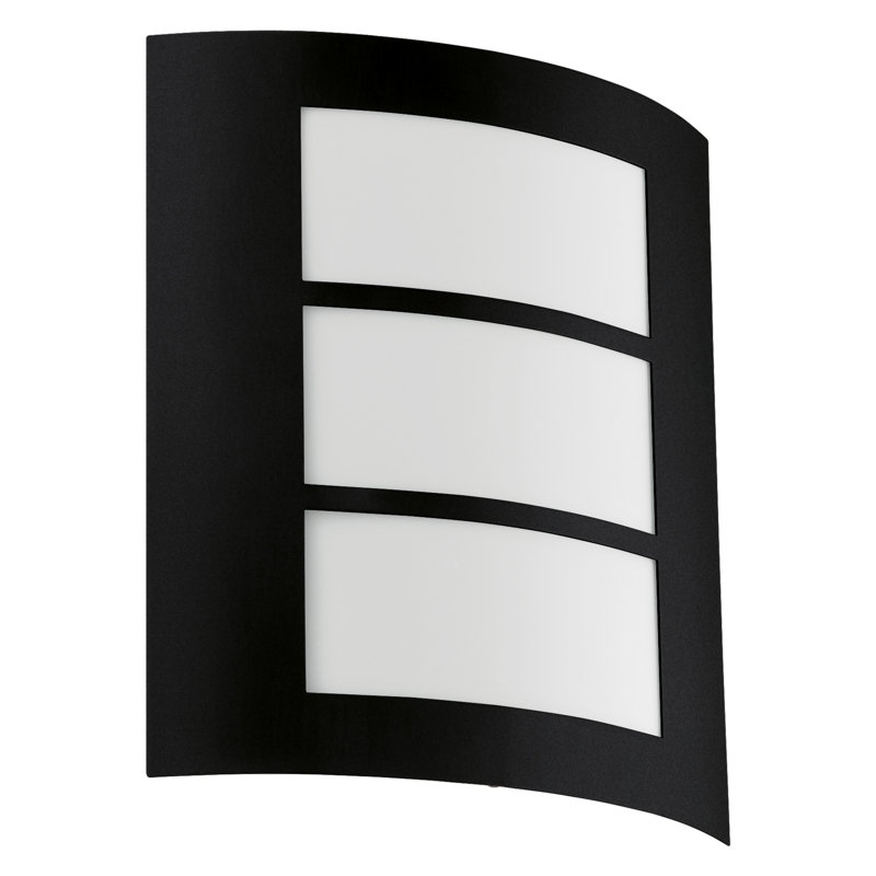 Kadlec Black 26cm H Outdoor Flush Mount