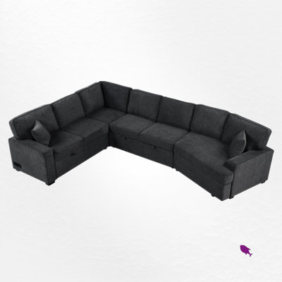 4-Piece Upholstered Sectional