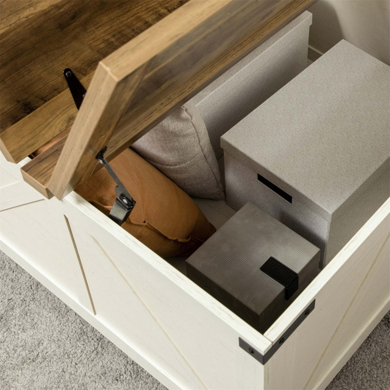 Caelah Single Coffee Table, Natural, Beige