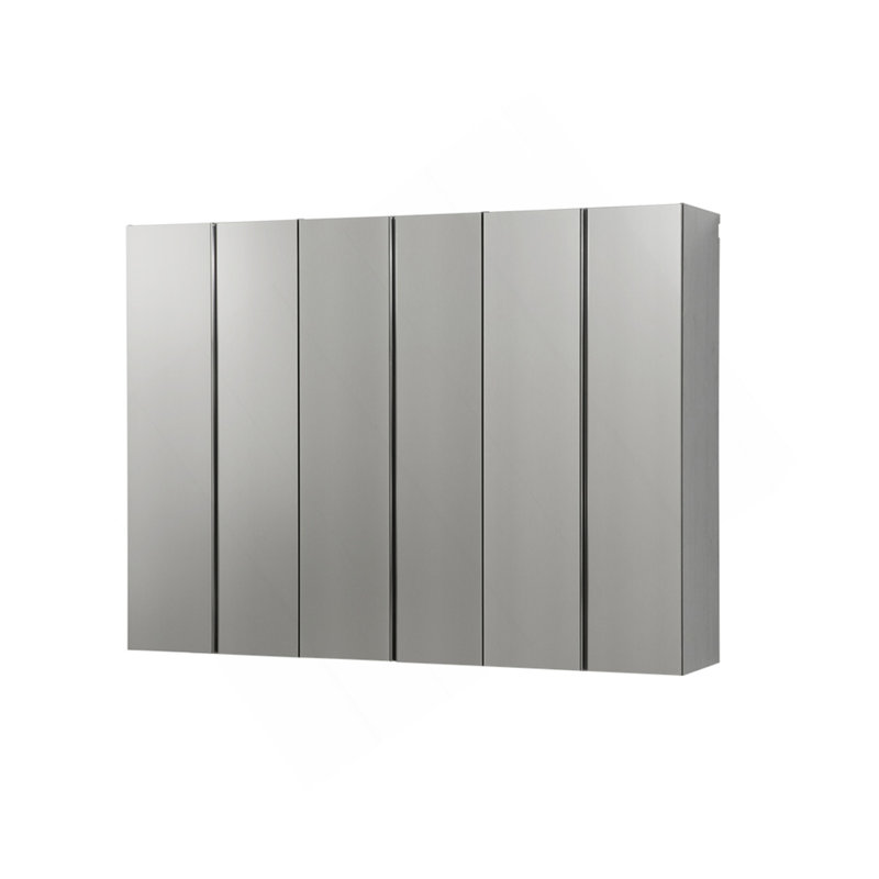 Nova Series 96 In. W X 72 In. H X 20 In. D Metallic Grey Garage Cabinet Set D (3-Piece)