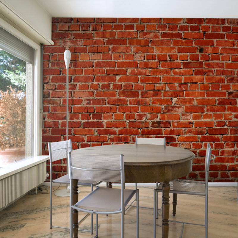 Brick Work 3.09m x 400cm Wallpaper, 350 cm x 270 cm