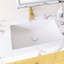 Meuble-lavabo simple autoportant de 60 po avec comptoir en pierre frittée