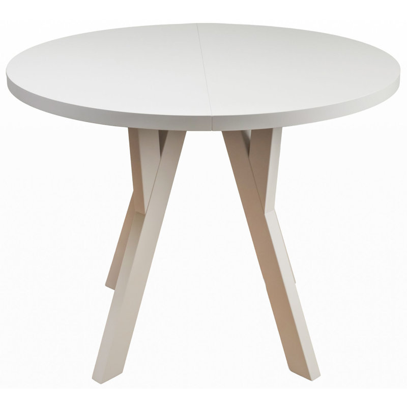 Extendable Round Dining Table