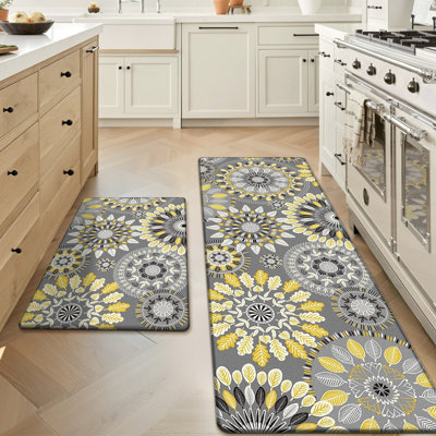 Jalissia Anti-Fatigue Non-Skid Kitchen Mat 