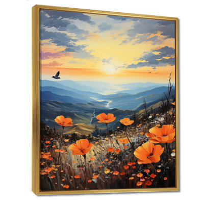 Coucher de soleil sur la rivière Orange