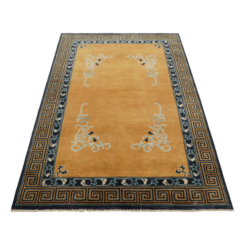 One-of-a-Kind 4'1x6'2 Hand Knotted Area Rug