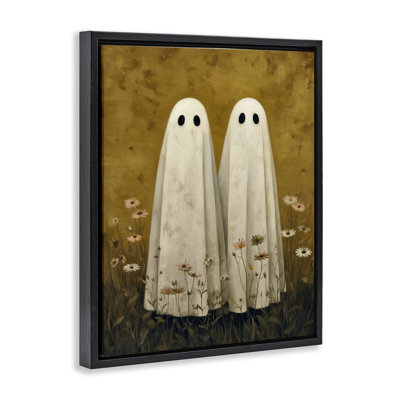 Cadre flottant Old World Ghost Couple, design par Arlington Prints