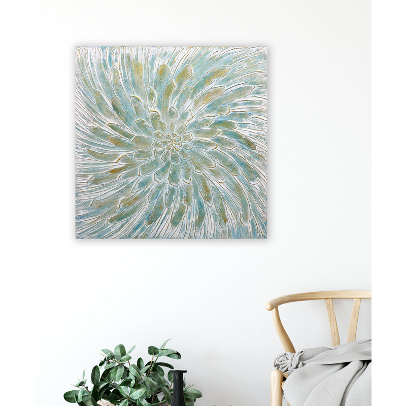 Impression sur toile tendue, H 40 po x l 40 po x P 1,5 po