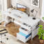 Bureau d'ordinateur à 3 tiroirs Syasia-754198671
