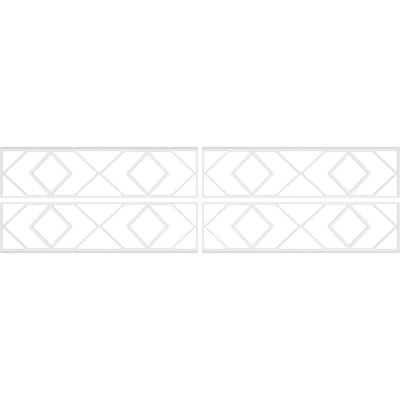 Panneaux de lambris H 24 1/4 po x l 94 1/2 po x P 3/8 po