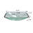 20.2" x 14.4" Glass Rectangular Vessel Bathroom Sink with Pop-Up Drain