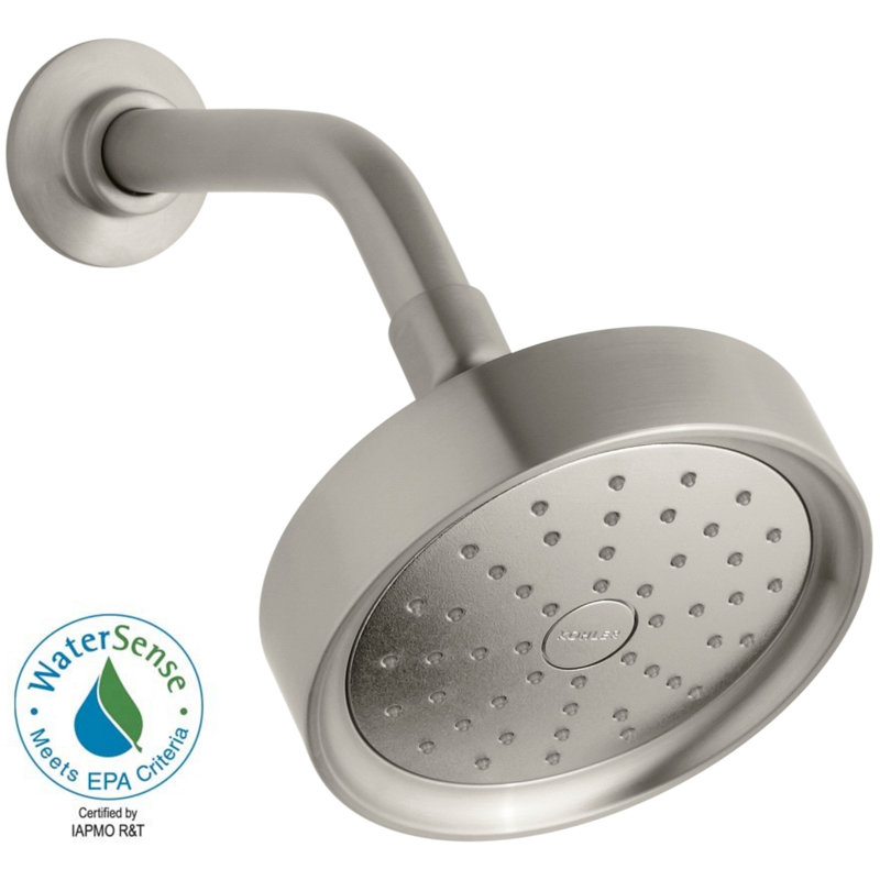 Purist 2.0 GPM Single-Function Shower Head with Katalyst Air-Induction Spray and Katalyst Air Induction Spray
