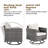 GRST Wicker/Rattan 7-Person Seating Group with Cushions-2124273076