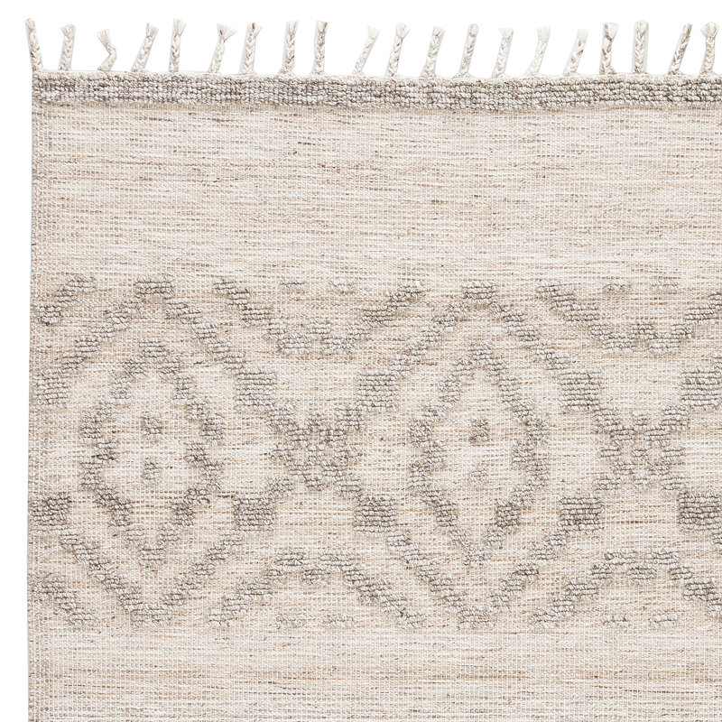 Tapis intérieur / extérieur Tribal Southwestern, Crème / brun clair, Rectangulaire 2 pi x 3 pi