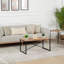 Grey Modern Rug, Geometric Stain Resistant Easy to Clean Rug For Living Room, Dining Room, Bedroom-129573635