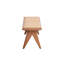 Pratique et à la mode, banc, largeur de 51 pouces, poids de 23 lb, utilisation sans effort de style Mid-Century, respirant, profondeur 14, siège chaud