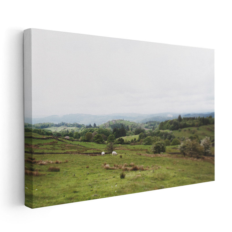 Lake District I - reproduction d'art sur toile, H 20 po x l 30 po