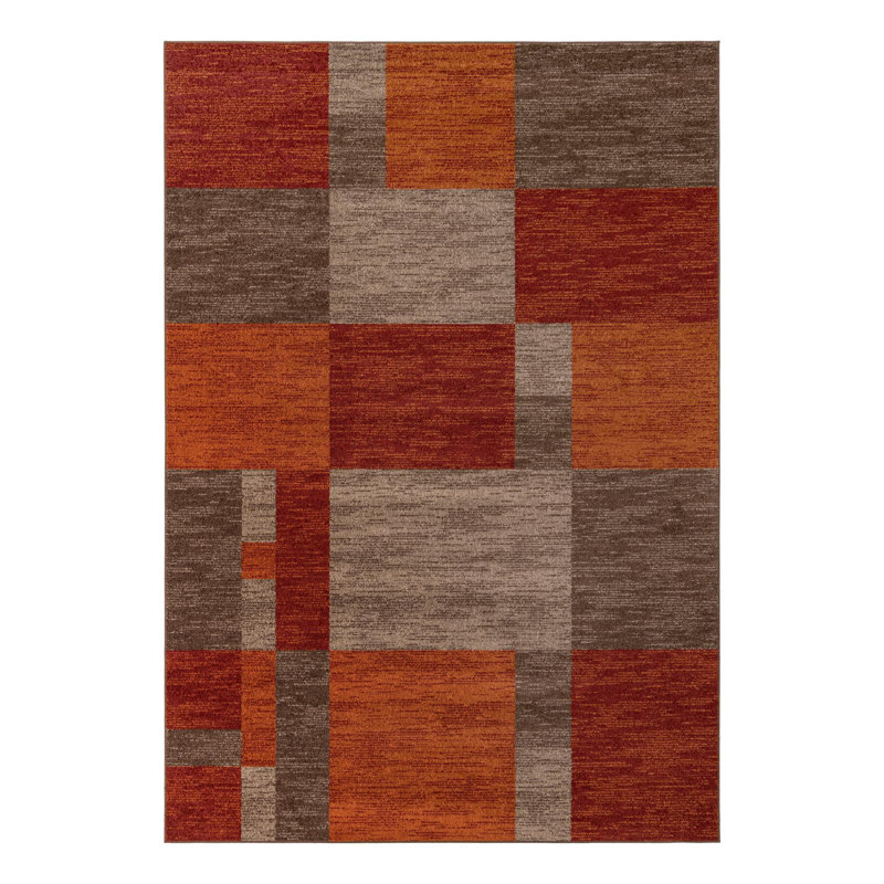 Tapis brun foncé Alair, Rectangle 10 pi x 14 pi