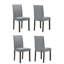 Chaises de salle à manger rembourrées Modern