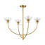 Lustre moderne 4 lumières 26 po Blakehurst-95320050