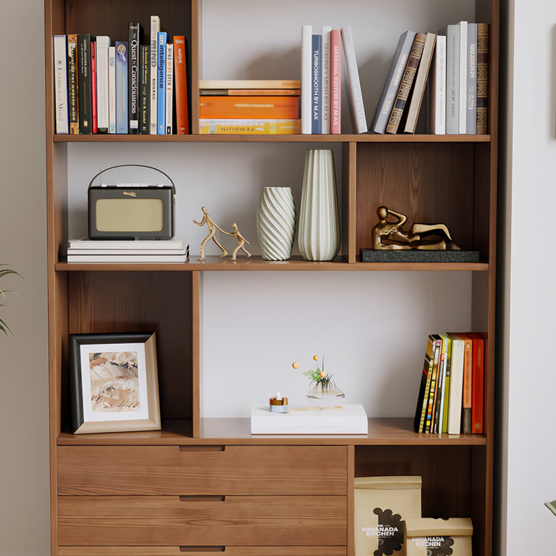 Une bibliothèque de belle qualité, (4 tablettes) H 78,7 po x l 39,3 po x P 11,8 po
