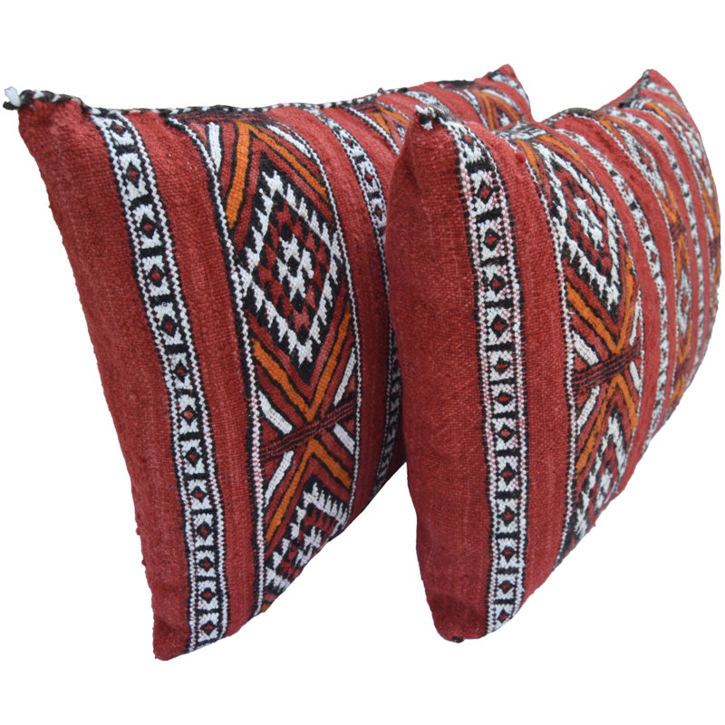 Wool Lumbar Pillow Cover & Insert