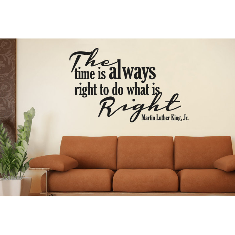 Non-Wall Damaging Wall Decal, Black, Large
