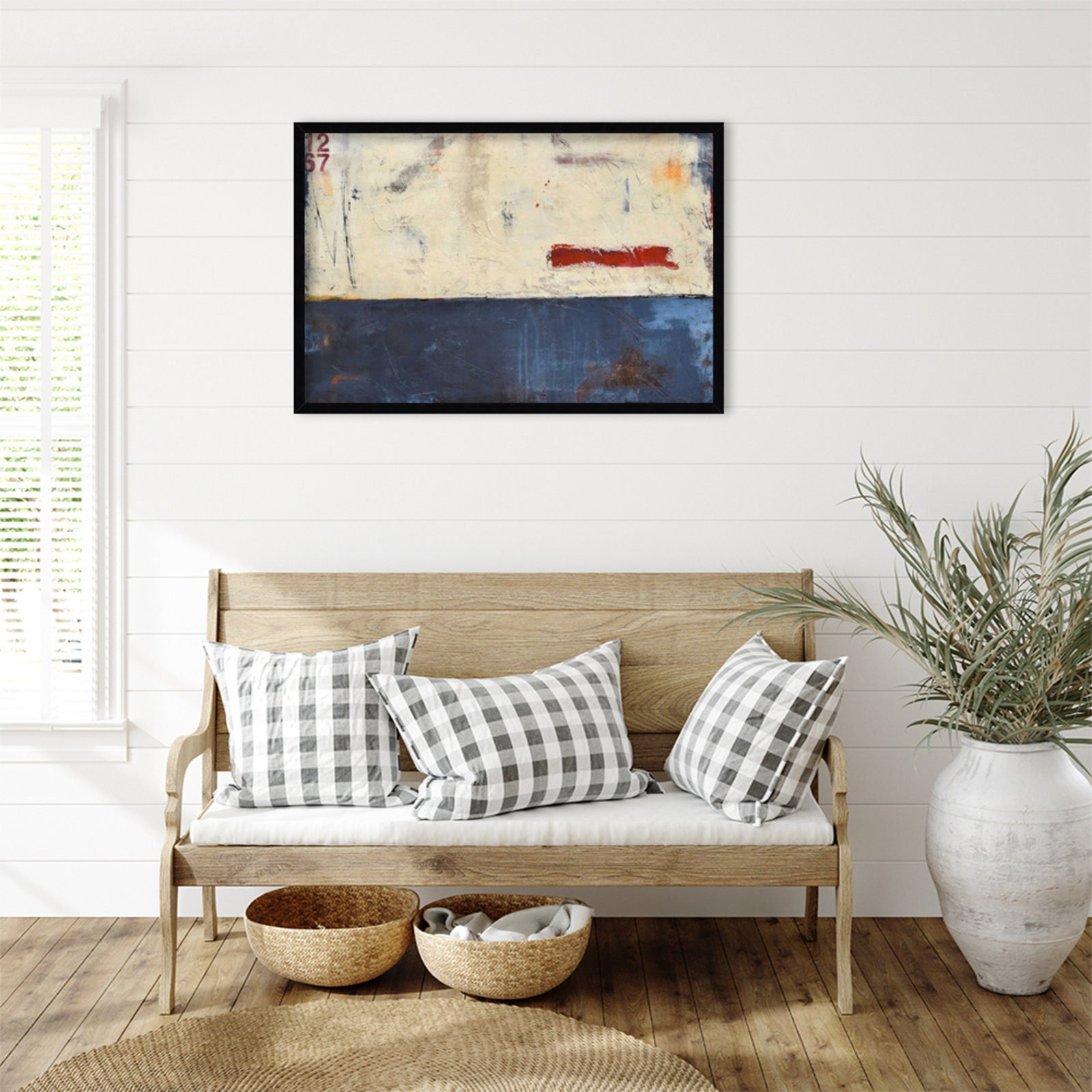 Label 1267 Print by Erin Ashley, Black, 23" H x 33" W