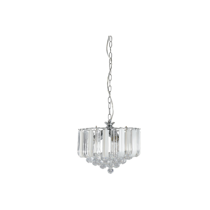 Hartnett 3 - Light Chrome Unique/Statement Pendant