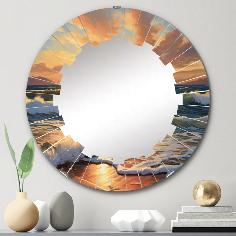 Miroir mural Wilmy, 24 po x 24 po