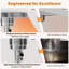 50,000 BTU Propane Patio Heater with 27.6" Storage Tabletop for Garden and Backyard