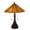 Panel Honey Amber 20.25" Table Lamp