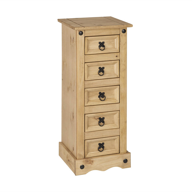 35 cm W Chest of 5 Drawers