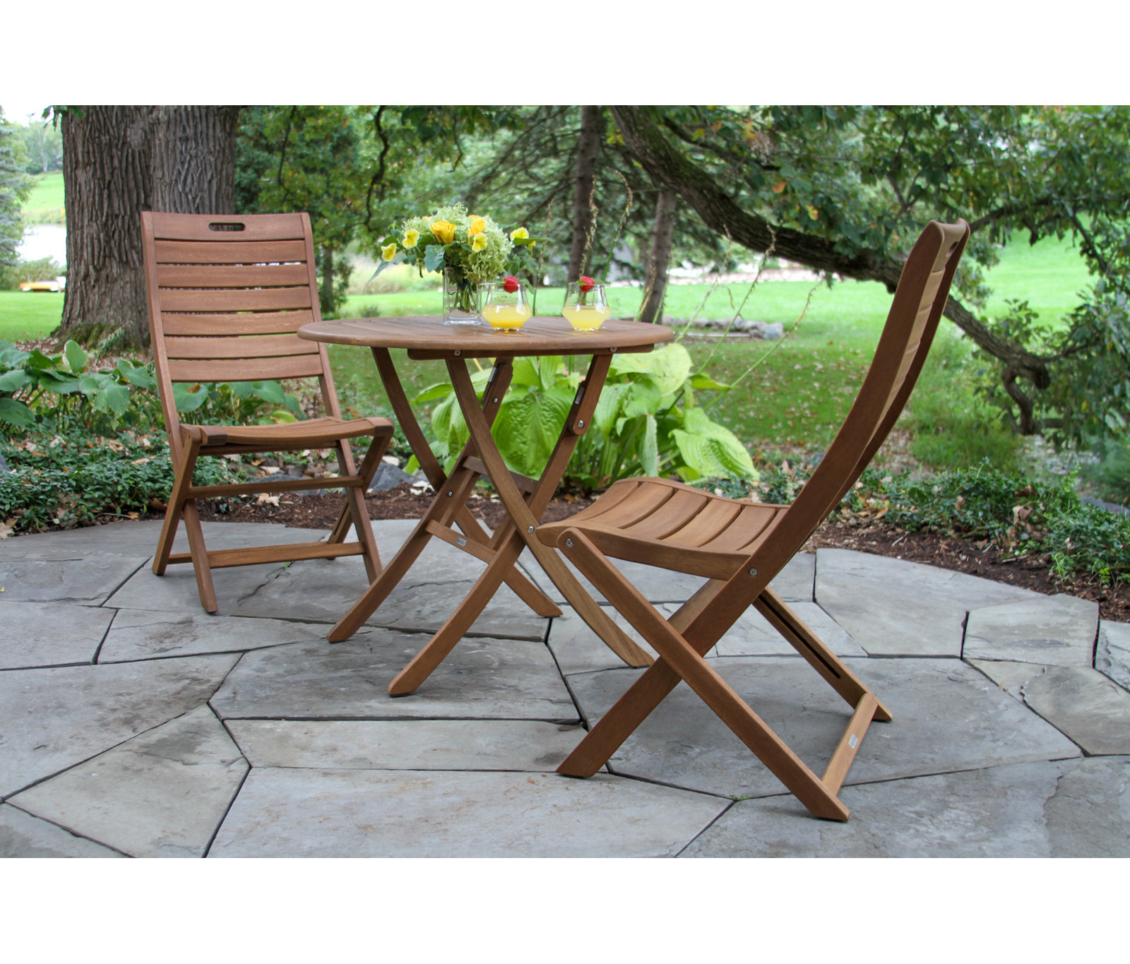 Kinsler 30'' Round 2-Person Bistro Set