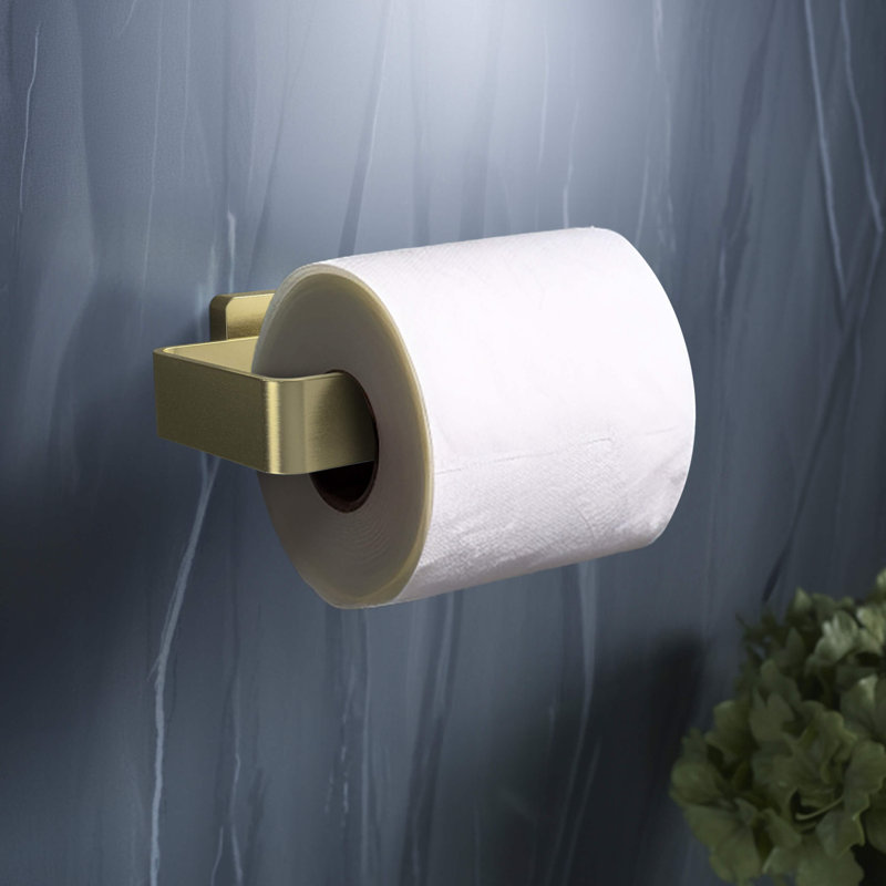 Blaze 2 - Piece Bathroom Hardware Set, Brushed Gold