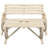 Shamavi Rectangular 2 - Person 90cm Long Picnic Table-1570142586