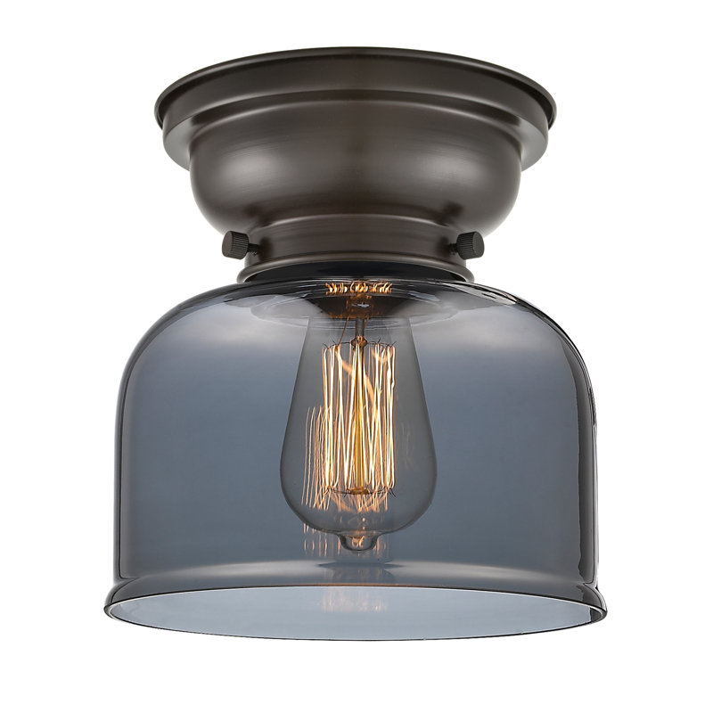 Plafonnier encastré 8 lumières Moody, Plaqué couleur fumée, Bronze huilé, Ampoule DEL 6 watts Vinage