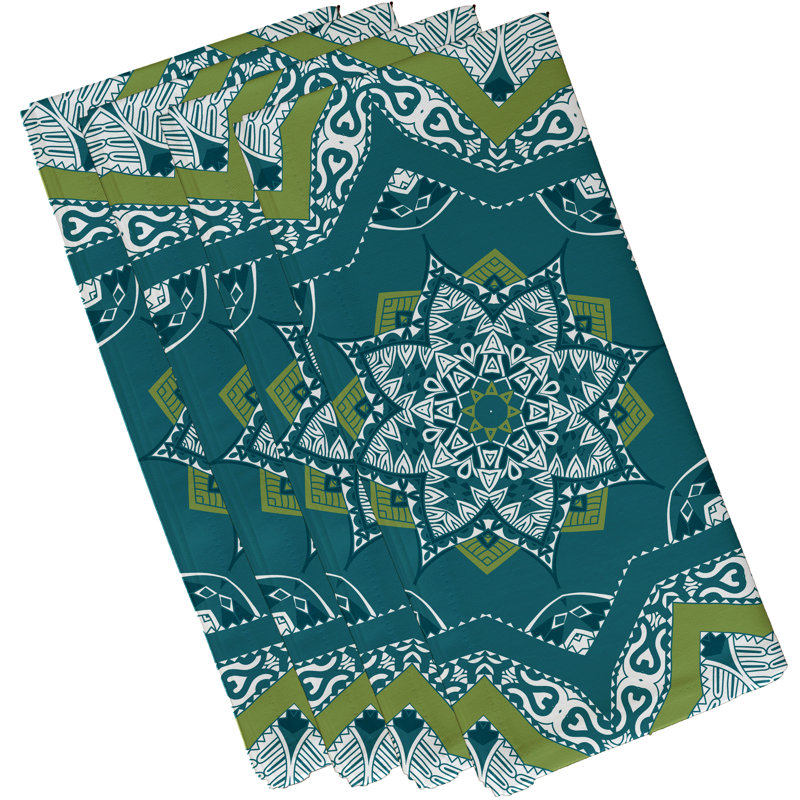 Ensemble de serviettes de table 22 po Groth, sarcelle