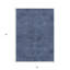 Tapis extérieur lavable floral bleu marine et gris anthracite 5 pi x 8 pi