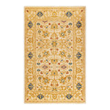 Eclectic One-of-a-Kind 4' 1" X 6' 5" Hand Knotted Area Rug