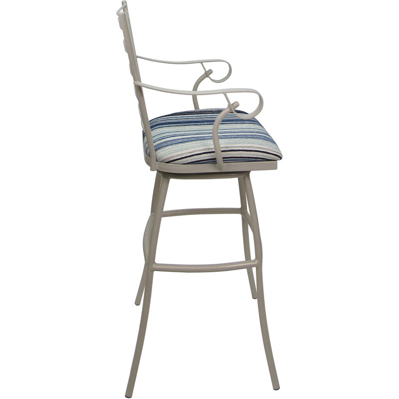 Bois flotté bleu - beige, Bleu, Beige